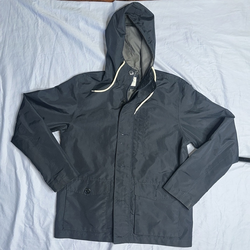 Boys Old Navy Navy Rain Jacket - Picture 3 of 9